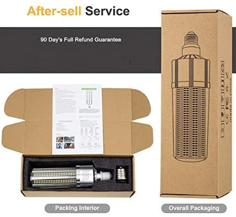 

UV Germicidal Disinfection Lamp LED UVC Light Bulb E27 60W Ultraviolet Sterilizer Bacterial Killing Virus Mite Home Lamps
