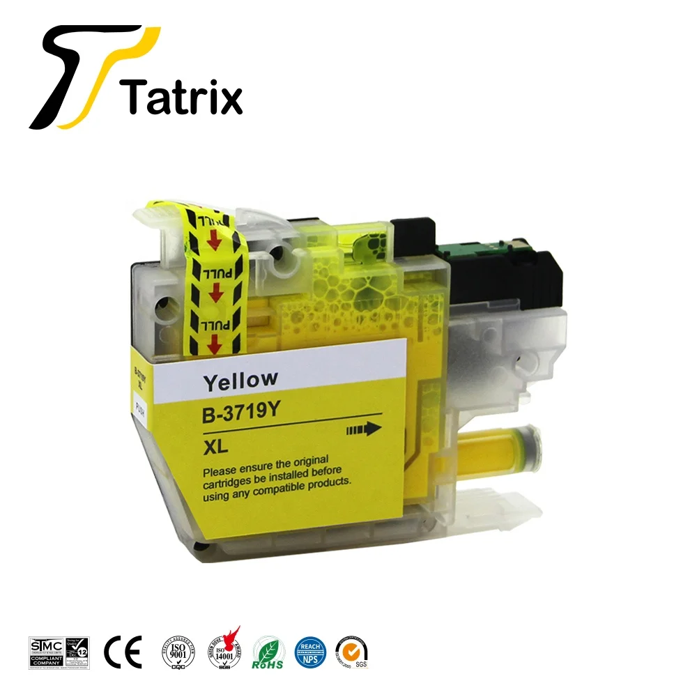 Чернильный картридж Tatrix LC3719 LC3719XL совместимый с цветными принтерами для принтера