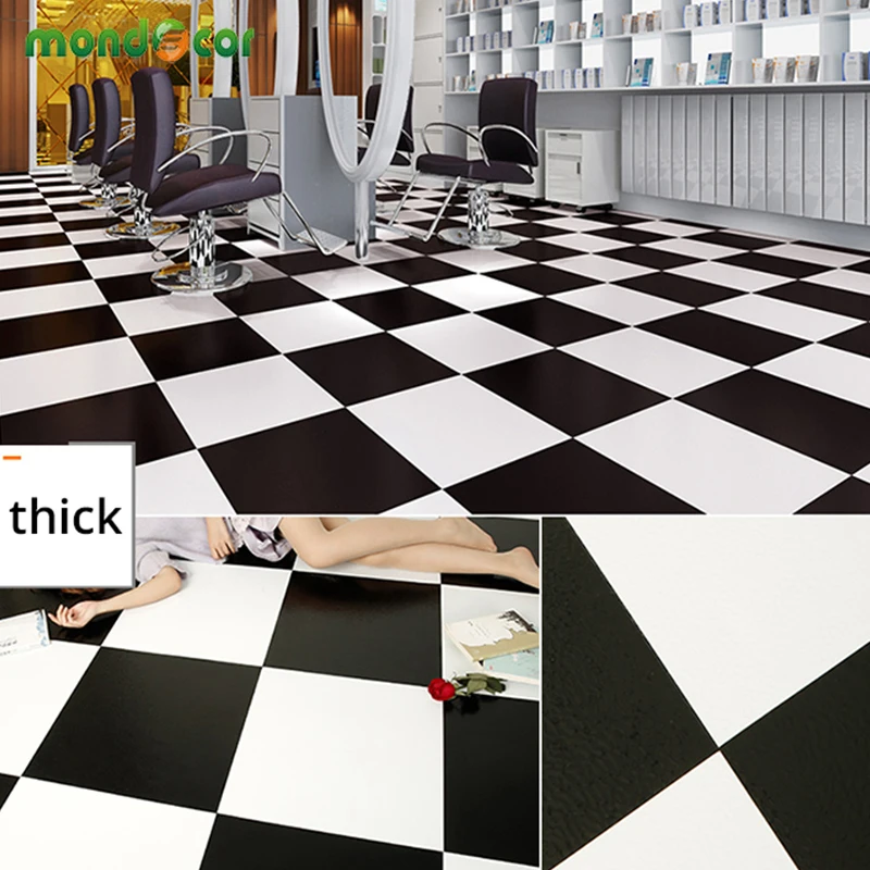 Современные толстые самоклеющиеся наклейки для пола модные мраморные обои