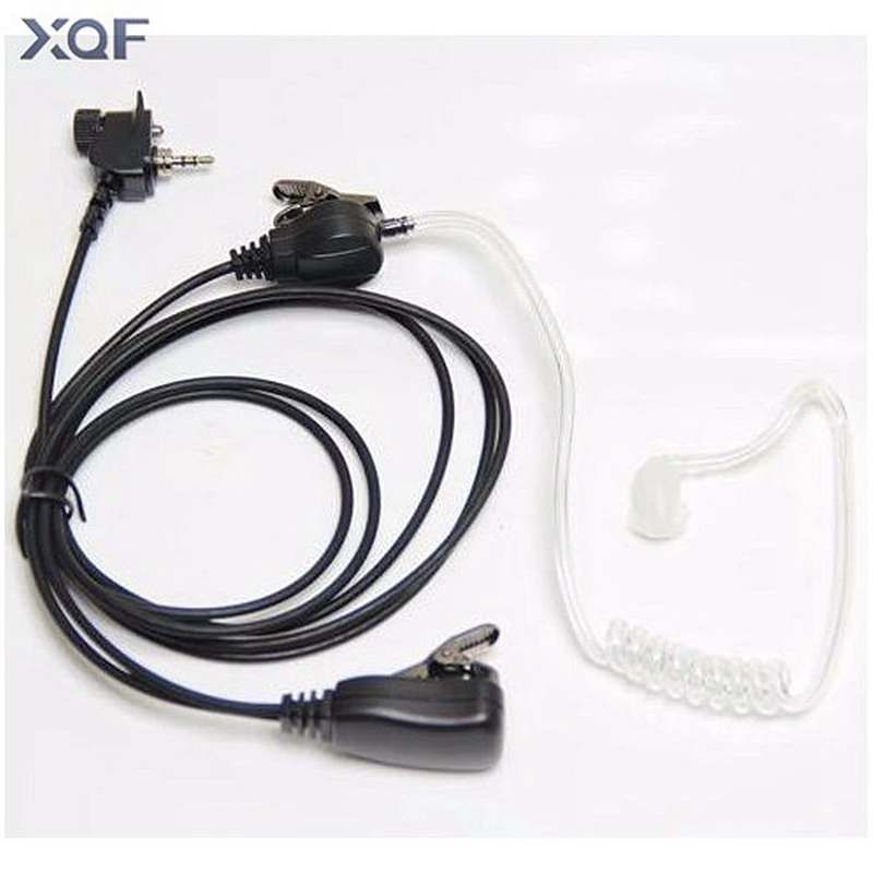 Covert Acoustic Tube Earpiece Headset Mic For Motorola Walkie Talkie Radios Tetra MTH800 MTH850 MTP850 MTH650 MTH600 etc.