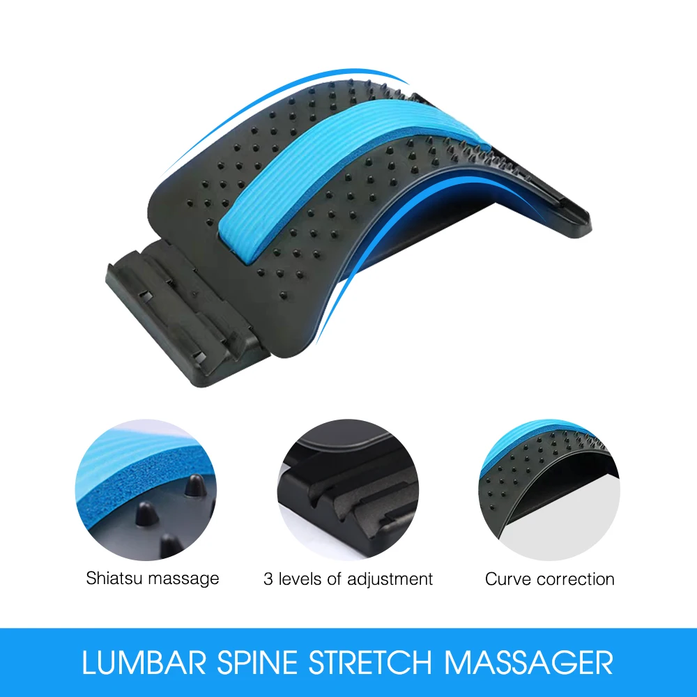 Носилки для спины Cofoe массажный инструмент фитнеса поясничная поддержка