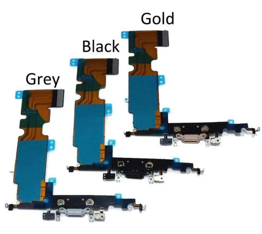 

Replacement Parts USB Charging Port Cable Audio Jack Microphone Flex Cable for iPhone 8
