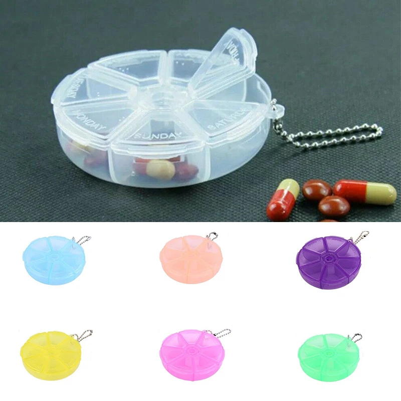 

Medicine Case Pill Box 7 Days Dispenser Organiser Weekly Container