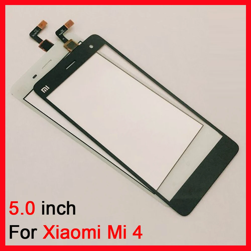 5 0 &quotдля Xiaomi 4 Mi M4 Mi4 сенсорный экран стекло дигитайзер панель передняя стеклянная