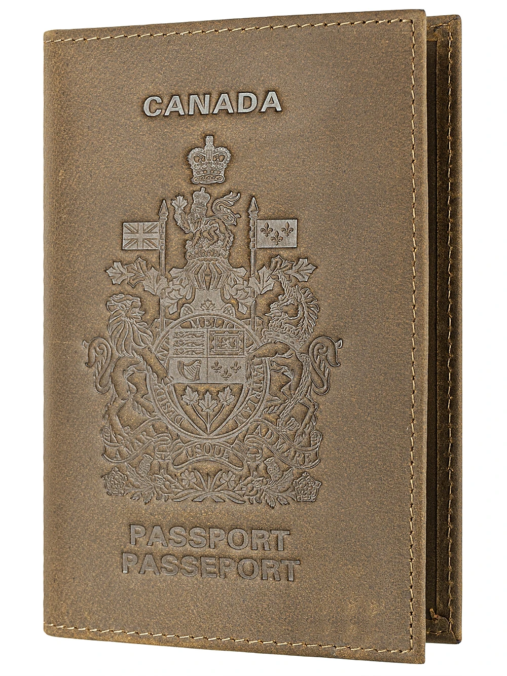 Чехол кошелек из натуральной кожи с rfid блокировкой для загранпаспорта и