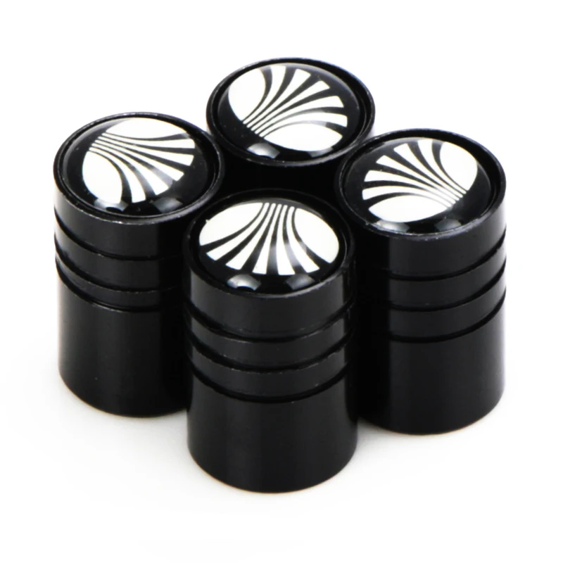 4 шт. автомобильный Стайлинг Новая алюминиевая эмблема шток клапана колеса