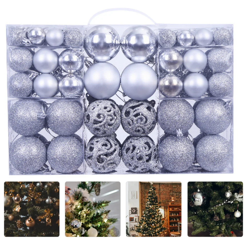

1 Box/100pcs Xmas Tree Pendant Christmas Hanging Decor Christmas Ornaments