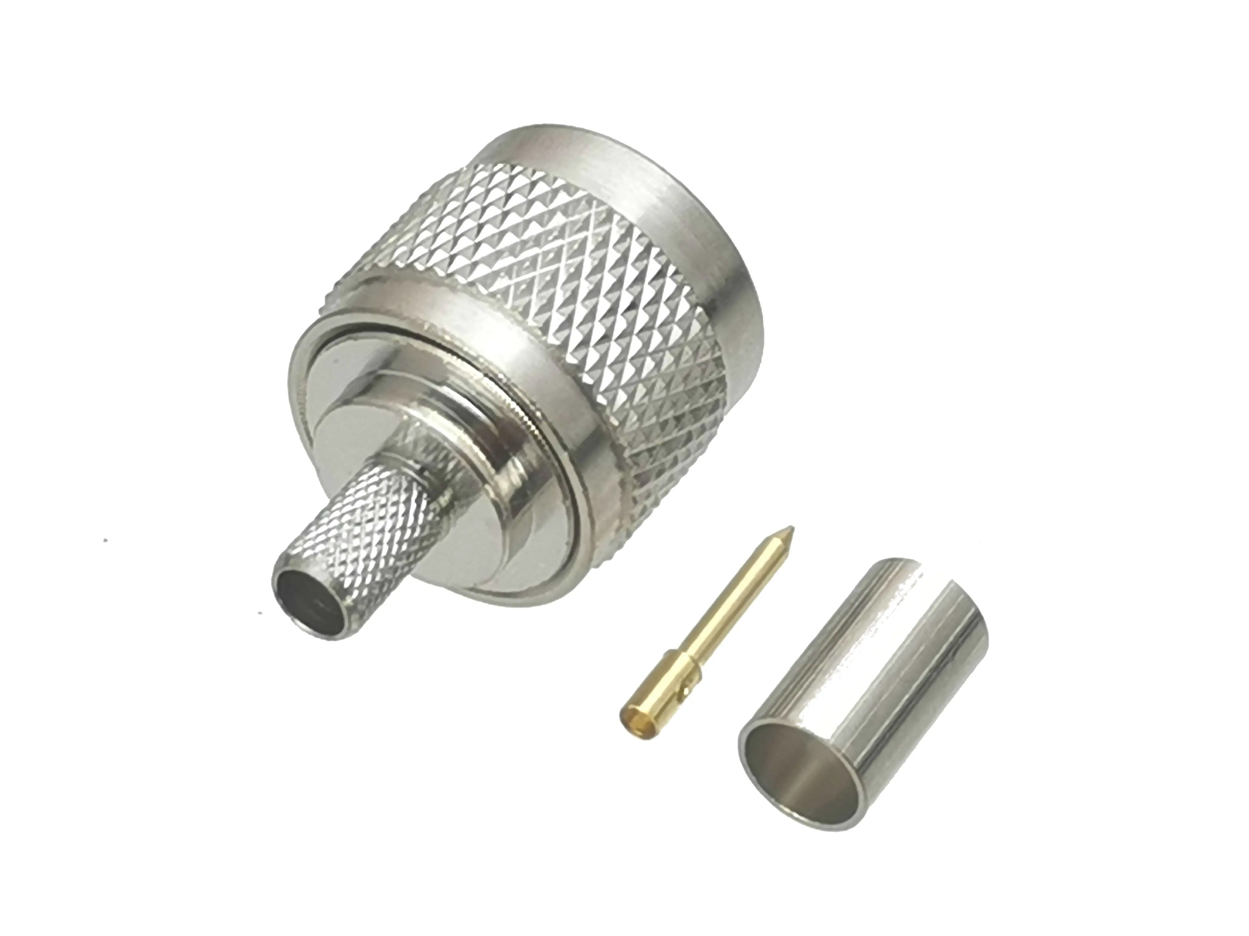 1Pcs Connector N Male Plug Crimp RG8X RG-8X LMR240 Cable Wire Terminal RF Adapter Coaxial High Quanlity | Обустройство дома