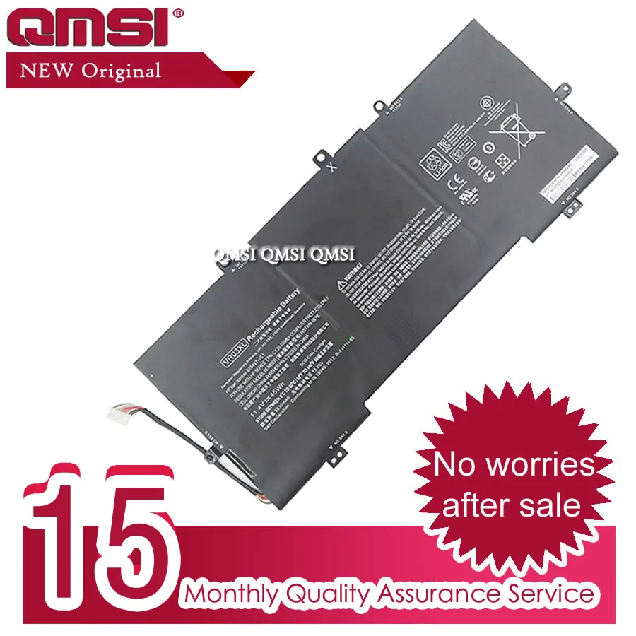 QMSI 11 4 V 45wh 3830mAm оригинальный VR03XL HSTNN-IB7E Аккумулятор для ноутбука HP 13-D023TU 13-D024TU 13-D025TU