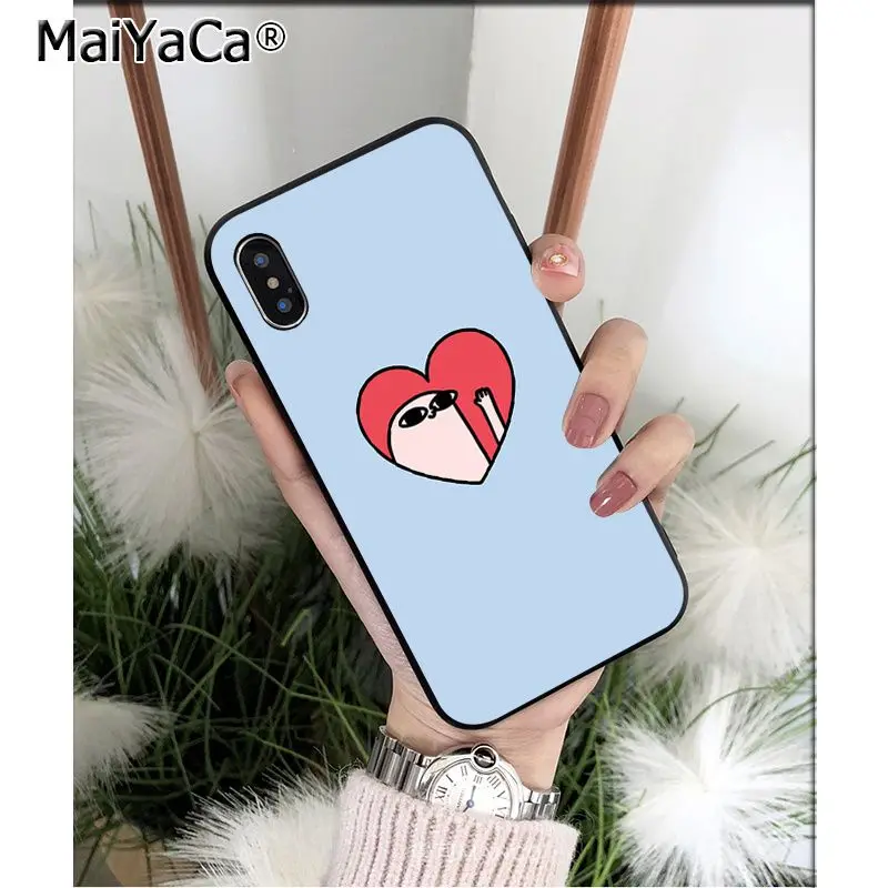 Мягкий чехол из ТПУ MaiYaCa для Apple iPhone 8 7 6 6S Plus X XS MAX 5 5S SE XR|Чехлы-накладки| |