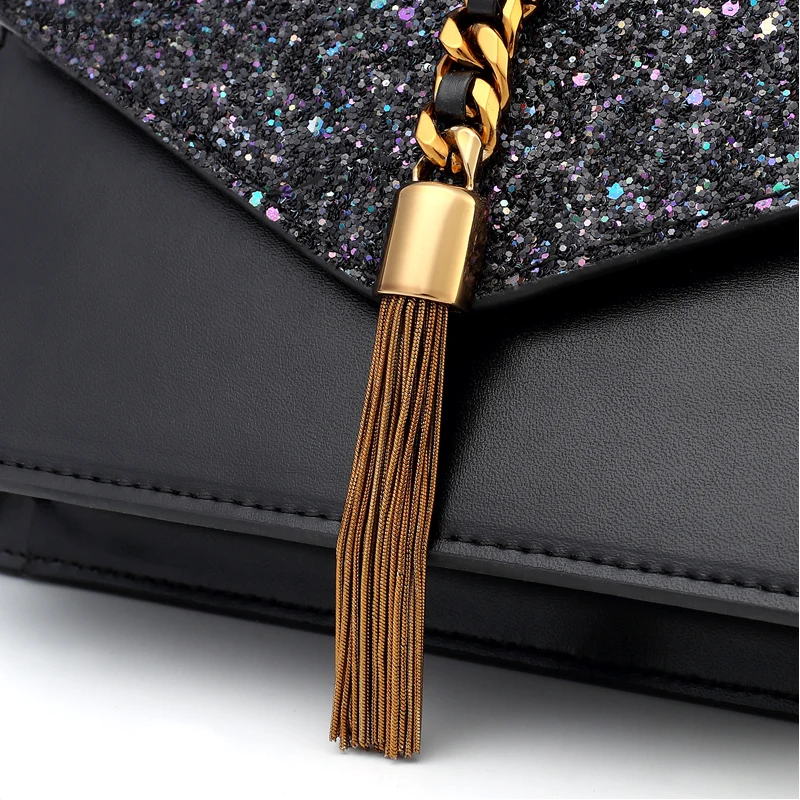 Женские сумки повседневные модные на плечо с цепочкой роскошные женские