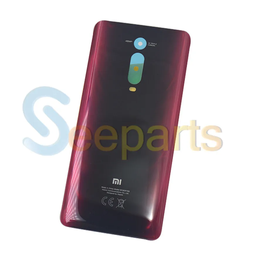 Чехол для Xiao mi Red mi K20 Pro mi 9T Pro, Задняя стеклянная панель, задняя крышка для задней двери, красная задняя крышка для mi K20, с клеевым покрытием, корпус для K20 mi 9T