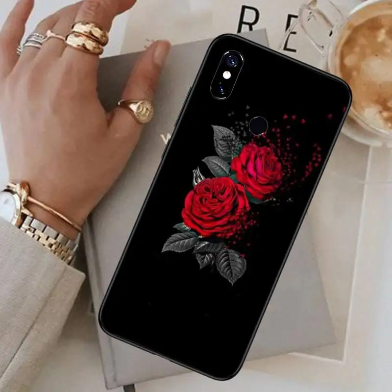 

Beautiful Red Roses Phone Case For Xiaomi Redmi 7 8 9t a3Pro 9se k20 mi8 max3 lite 9 note 9s 10 pro