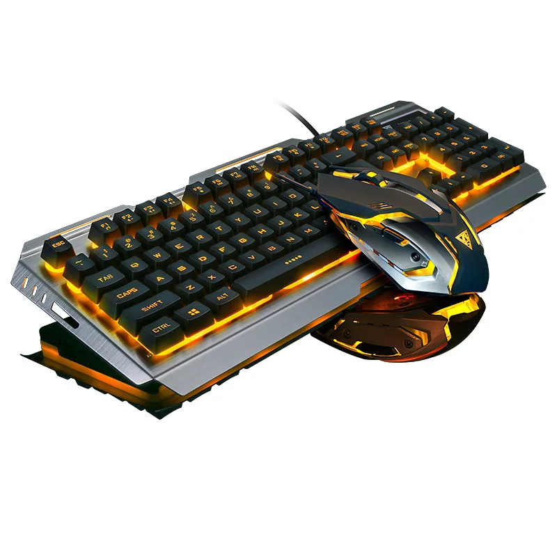 

Direct sales V1 manipulator keyboard and mouse set notebook desktop wired gaming keyboard