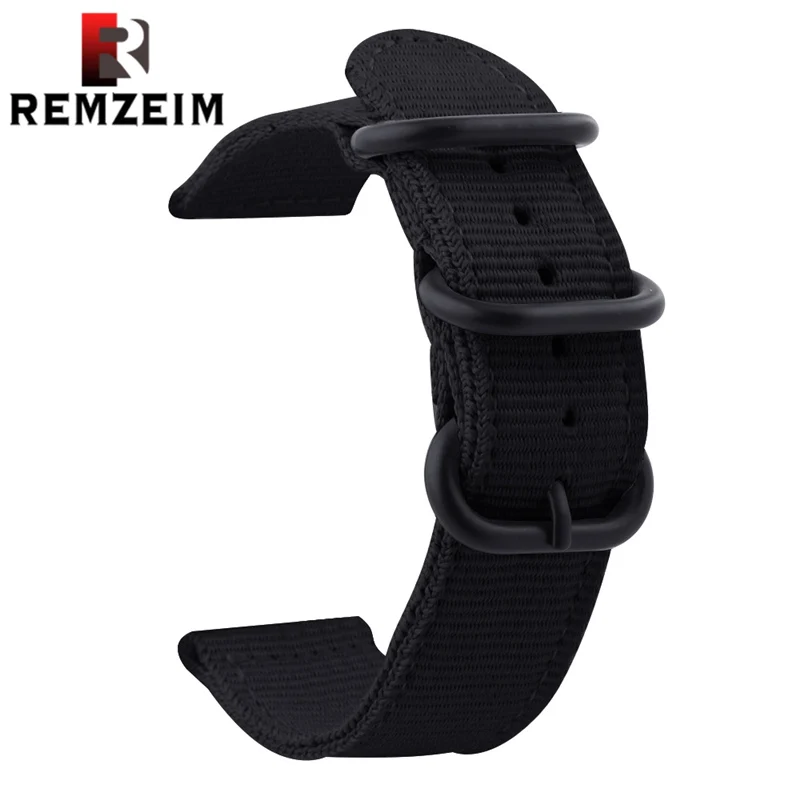 Ремешок нейлоновый для НАТО повседневный плетеный браслет в стиле милитари с