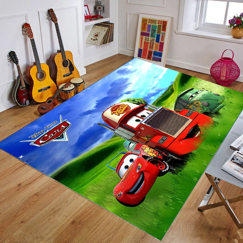 

160x80CM Baby Crawling Play Mat McQueen Playmat Polyester Kids Gift Toy Children Carpet Outdoor Play Soft Floor Gym Rug