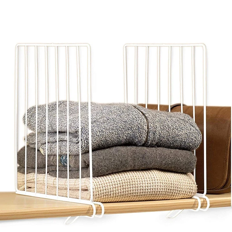 Полка разделитель для шкафа деревянная полка органайзер полки из металлической