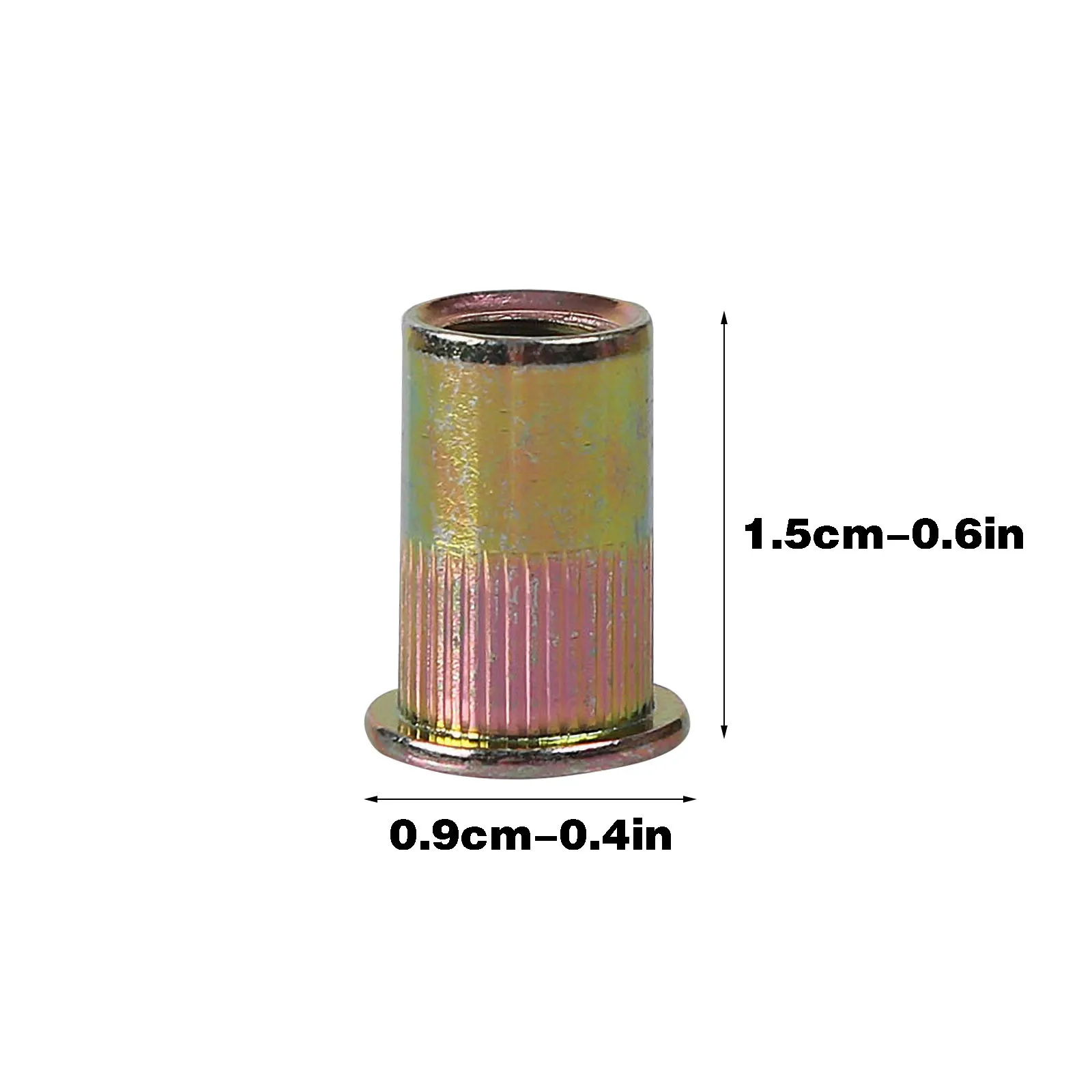 

2021 home decor 100Rivet Screw Tool Carbon Steel Threaded Screw 1/4in-20 Flat Head Screw USA