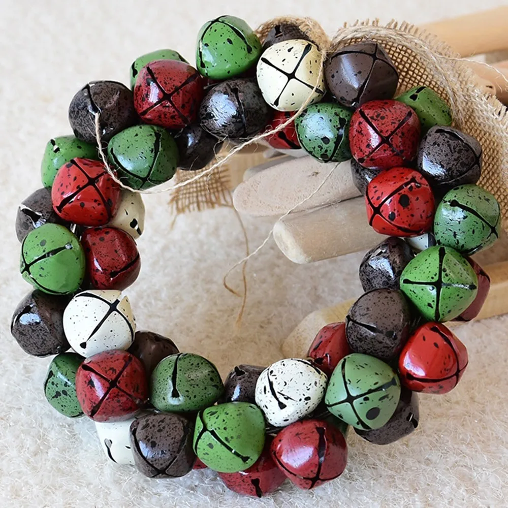 Рождественские украшения для дома ветряные колокольчики виноградные струны