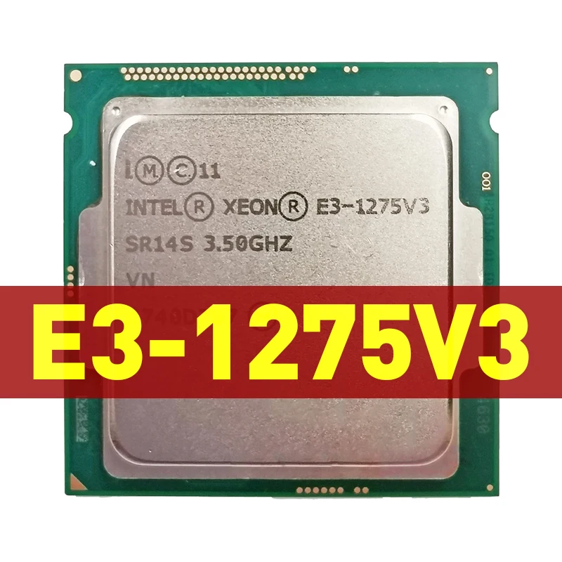 

Intel Xeon E3-1275 v3 E3 1275 v3 3.5 GHz Quad-Core Eight-Thread CPU Processor 84W L3=8M LGA 1150