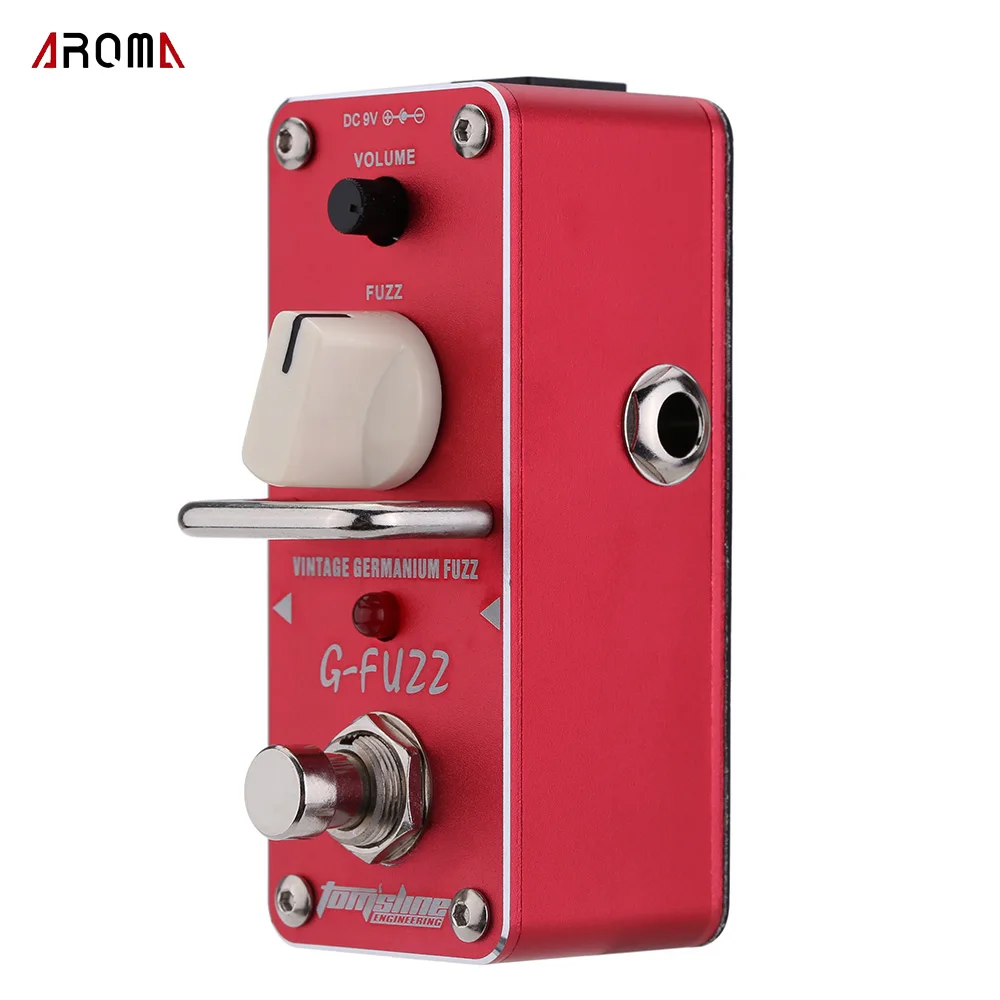 

AROMA AGF-3 G-FUZZ Guitar Pedal Vintage Germanium Fuzz Guitar Effect Pedal Mini Analogue True Bypass Guitar Parts & Accessories
