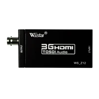 wiistar hdmi to sdi audio video converter box hdmi to bnc sd hd 3g sdi for camera monitor