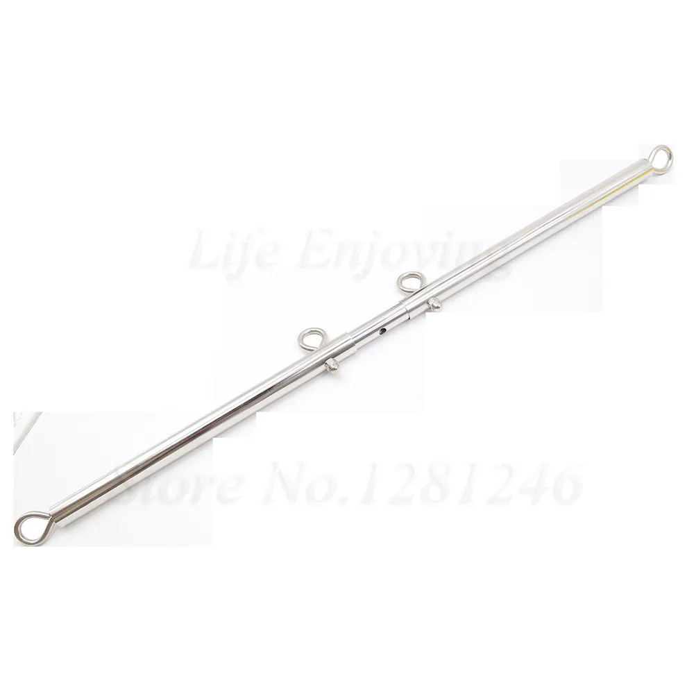 Новый Регулируемый расширитель для бондажа из нержавеющей стали серебряный пар