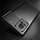Чехол для Vivo X60 Pro, чехол для Vivo X60 Pro, противоударный Мягкий ТПУ силиконовый защитный бампер из углеродного волокна для телефона Vivo X60 Pro