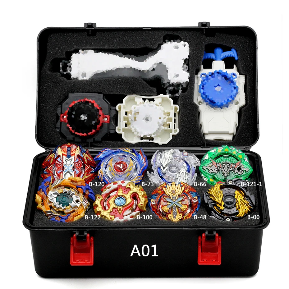 TAKARA TOMY Top Beyblade пусковое устройство Burst Bey Blade металлический чехол Bayblade набор для
