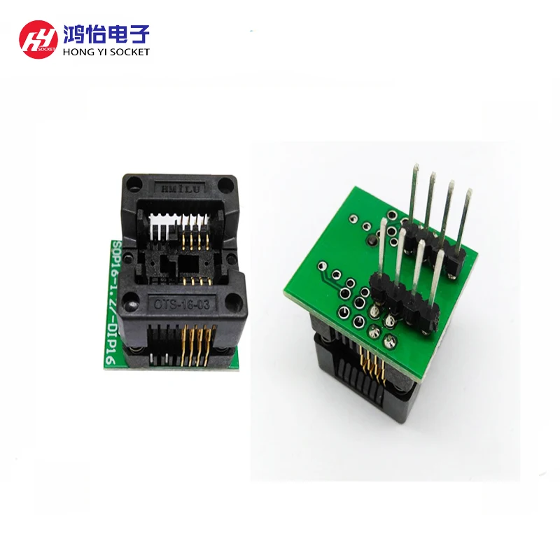 SOP8 SOIC8 SO8 DIP8 программируемый адаптер шаг 1 27 мм IC ширина корпуса 3 9 150mil RT809H/CH341A