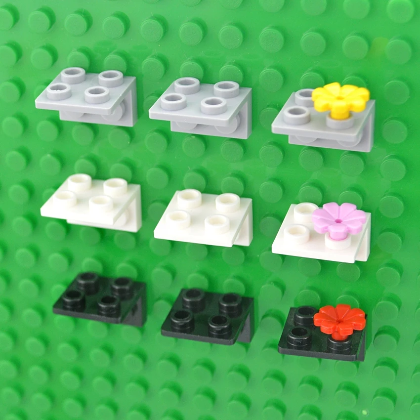 Подставка для фигурок базовая пластина 99207 кронштейн стены 1x2 2x2 инвертированные