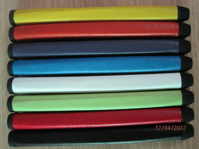 

Custom Made Leather Grip Soft Solid Color Extra Long Leather Grip