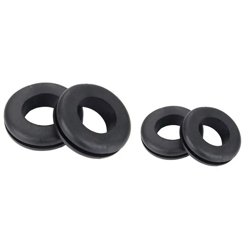 

260pcs Rubber Grommet Assortment Wiring Coil Wire Gasket M3 / M4 / M5 / M6 / M8 / M10 / M12