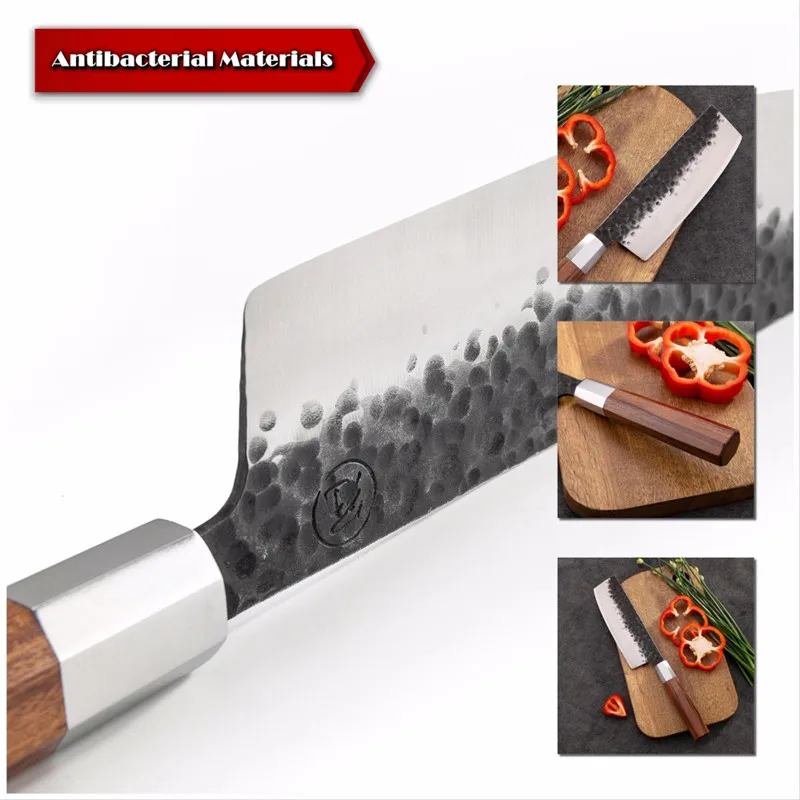 Овощной нож 6 7 ''японские ножи накири шеф повара из высокоуглеродистой стали