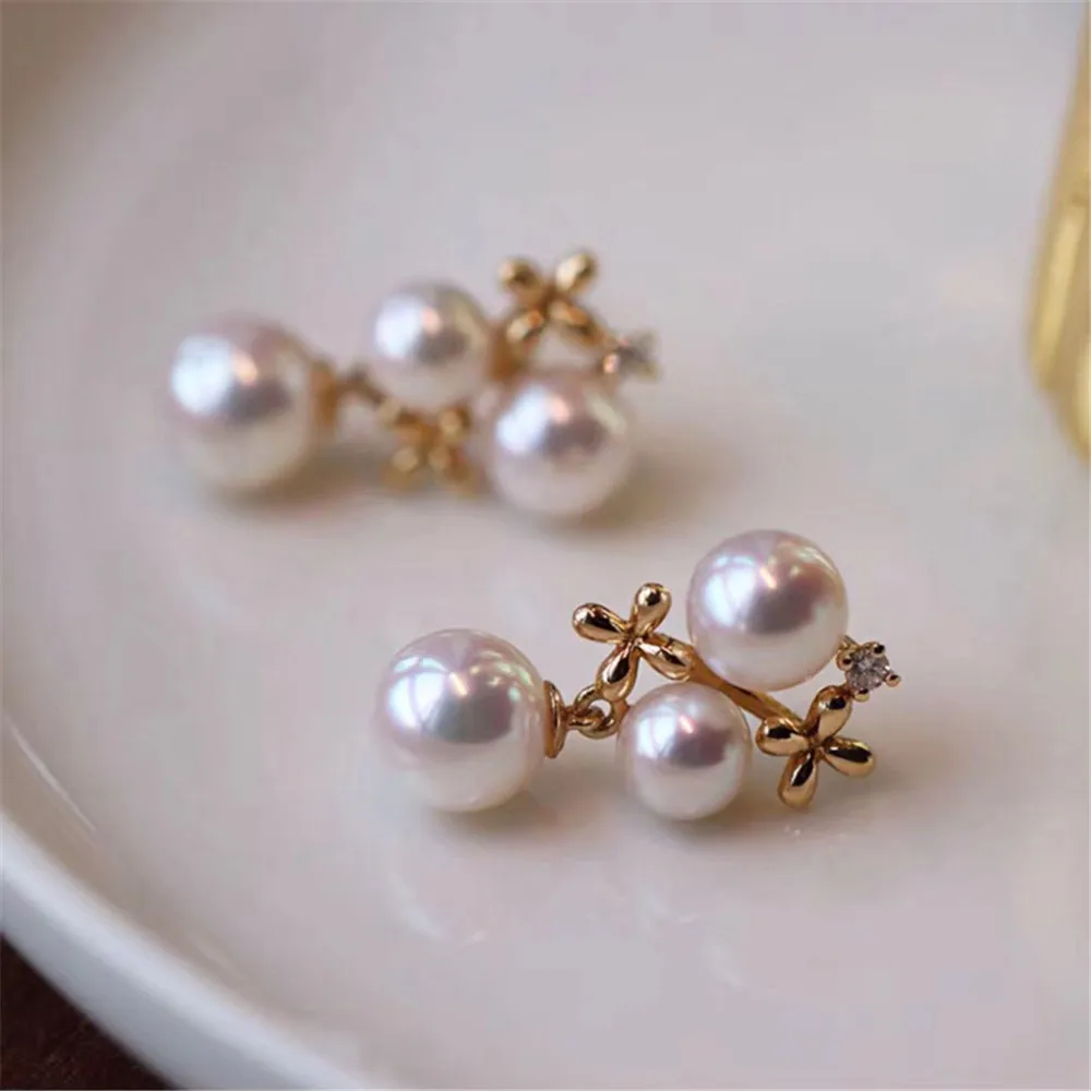 

Настоящее Твердые 925 стерлингового серебра жемчужные серьги-гвоздики, аксессуары Findings, сделай сам, ювелирное изделие ушной крючок пустые По...