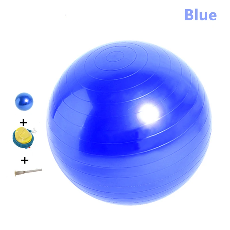 

Difu.Store PVC 55cm GYM Yoga Ball Thickened Gymnastics Exercise At Home Fitness Equipment Keep Balance Learing Ball