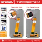 5,7 ''оригинал для Samsung galaxy A01 lcd дигитайзер A015FD A015GF A015FD A015M дисплей сенсорный экран с рамкой дигитайзер