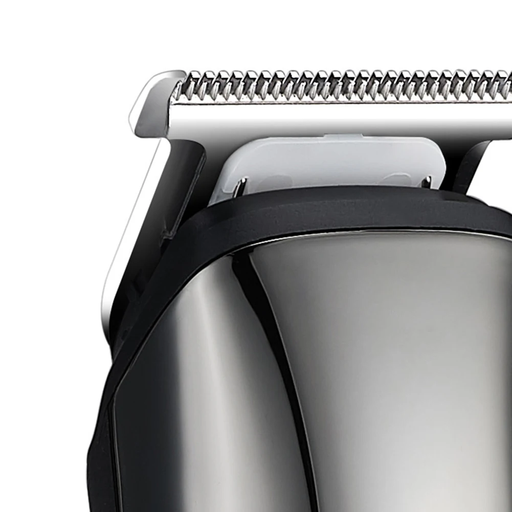 

Professional Rechargeable Hair Trimmer LCD Display Stainless Steel Electric Hair Cutter Waterproof Men Hair Clipper