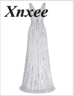 Xnxee Vestidos сексуальное одноцветное длинное платье без рукавов с v-образным вырезом женские платья модное праздничное платье Xnxee