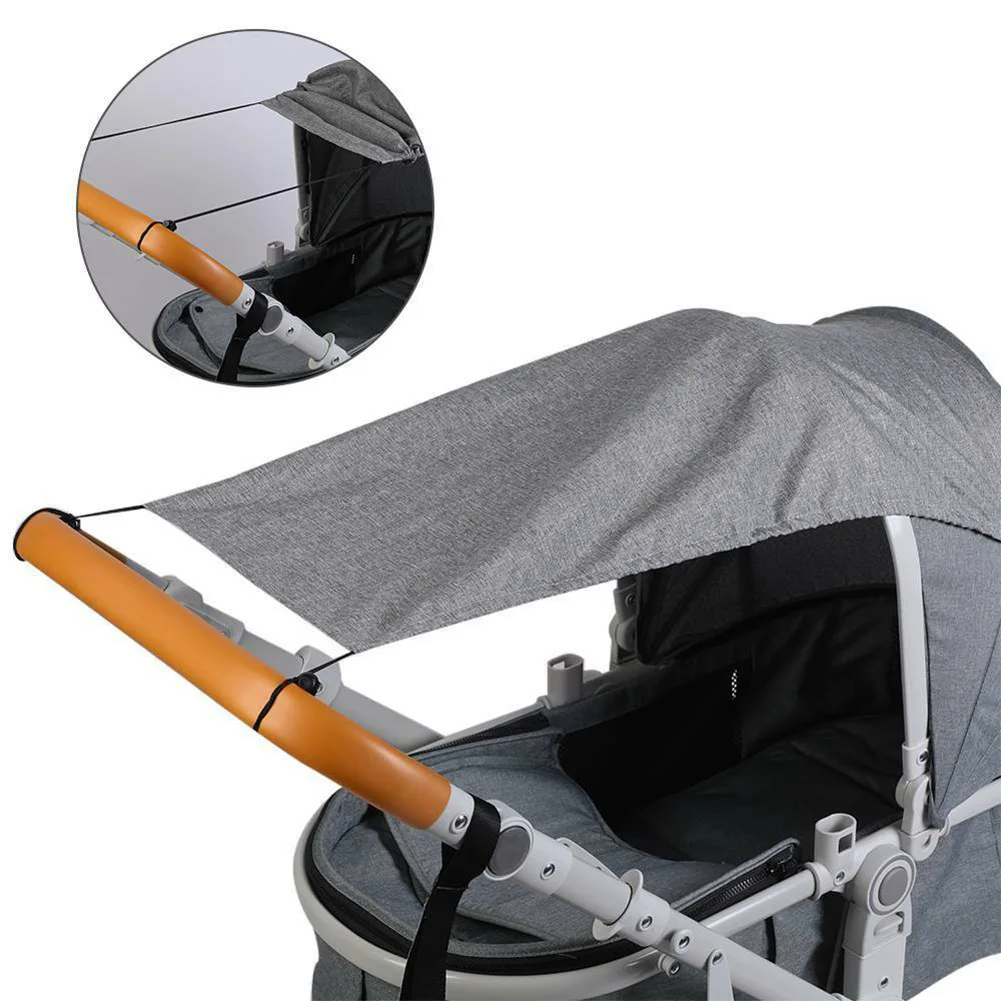 

Baby Buggy Sleep Flexible Roller Blind Function Tear Resistant Sun Shade Solid UV Protection Elastic Band Stable Universal
