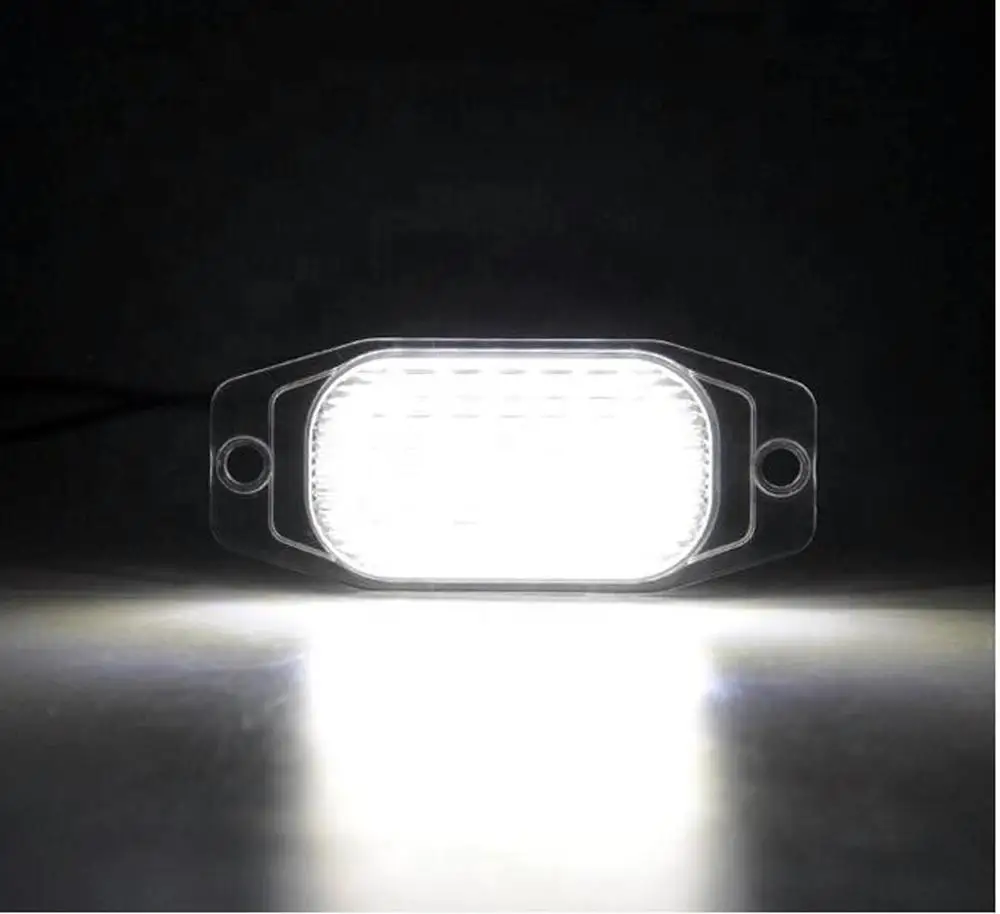 Для Lexus LX 450 1996-1998 задний белый светодиодный светильник номерного знака