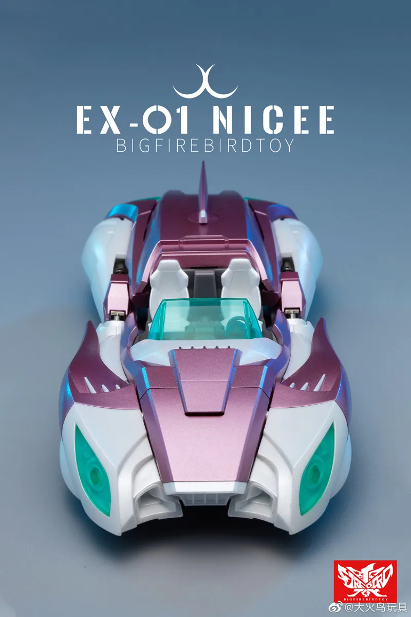 Робот трансформер Nicee Arcee EX01 EX 01 экшн фигурки красные огненные птицы Подарочная