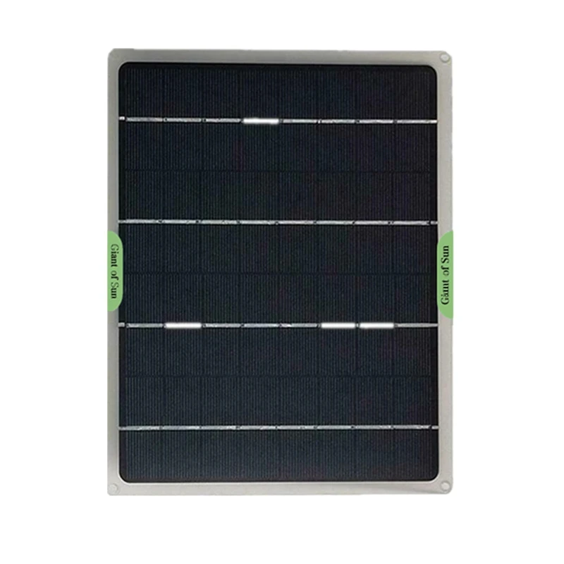

10W 12V Portable Solar Panel Battery Maintainer, Solar Trickle Charger with Alligator Clip for Car RV Boat Motorcycle