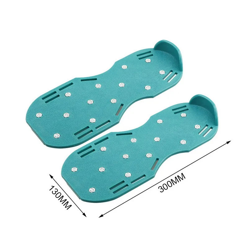 Газон Аэратор обувь Трава шипами Садоводство прогулки оживляющий сандалии для