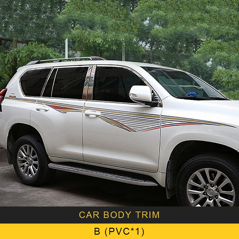 Карманго для Toyota Land Cruiser Prado 150 2010- автомобильный корпус боковая крышка рамка отделка наклейка внешние аксессуары