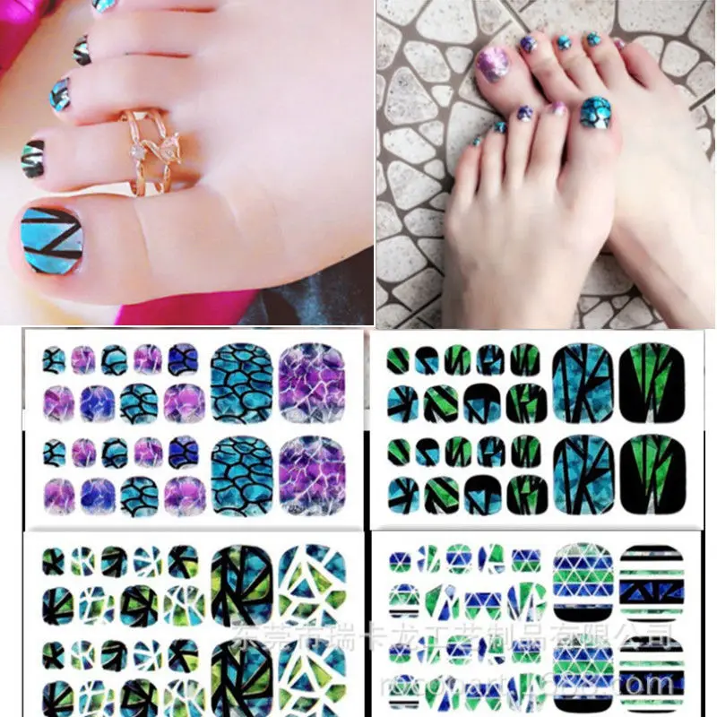 22 кончика лазерного сломанного алмаза стиль ногтей художественная наклейка