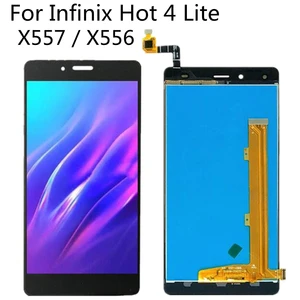 for infinix hot 4 hot4 lite x556 x557 lcd display touch screen digitizer assembly replacement free global shipping