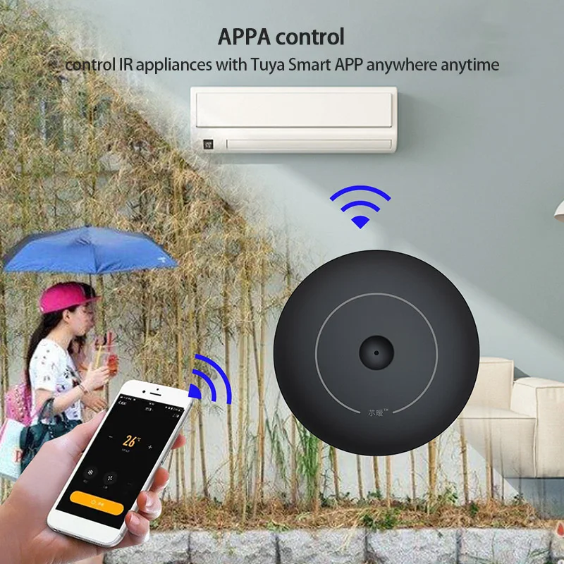 

Tuya smart WiFi-IR Remote Controller Smart Home Infrared Wireless Remote Control Smart Life Tuya APP Work with Alexa Google Home