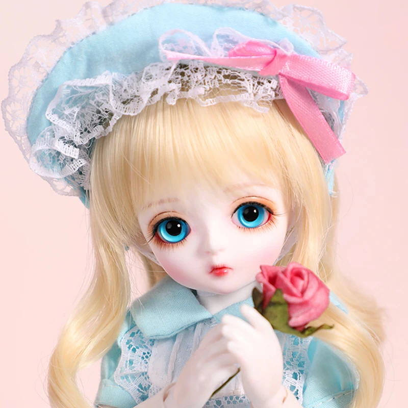 Кукла шарнирная Милая с глазами и очками 1/6 | Игрушки хобби