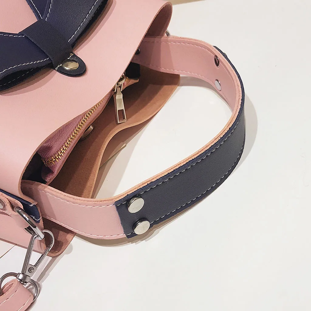 

bags for women 2019 Women's Fashion Bucket Bag Simple Shoulder Bag Cute Messenger Bag Handbag bolsa feminina#H40